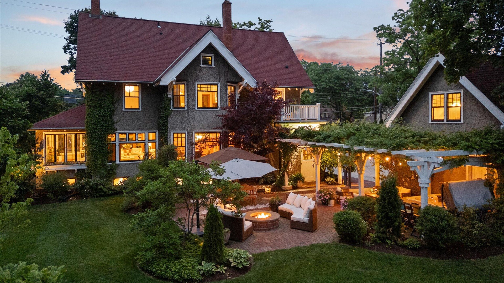 Residential neighborhood in Cedarburg