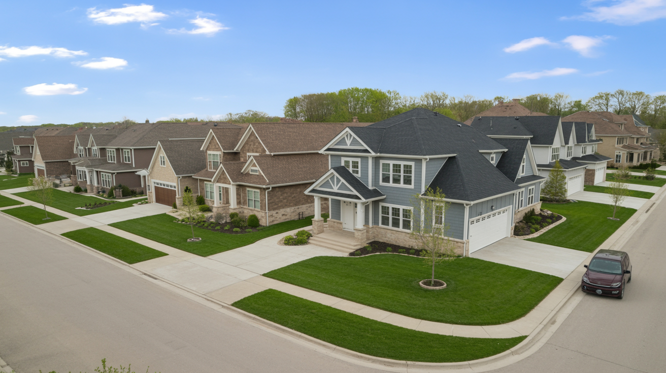 Residential neighborhood in Franklin